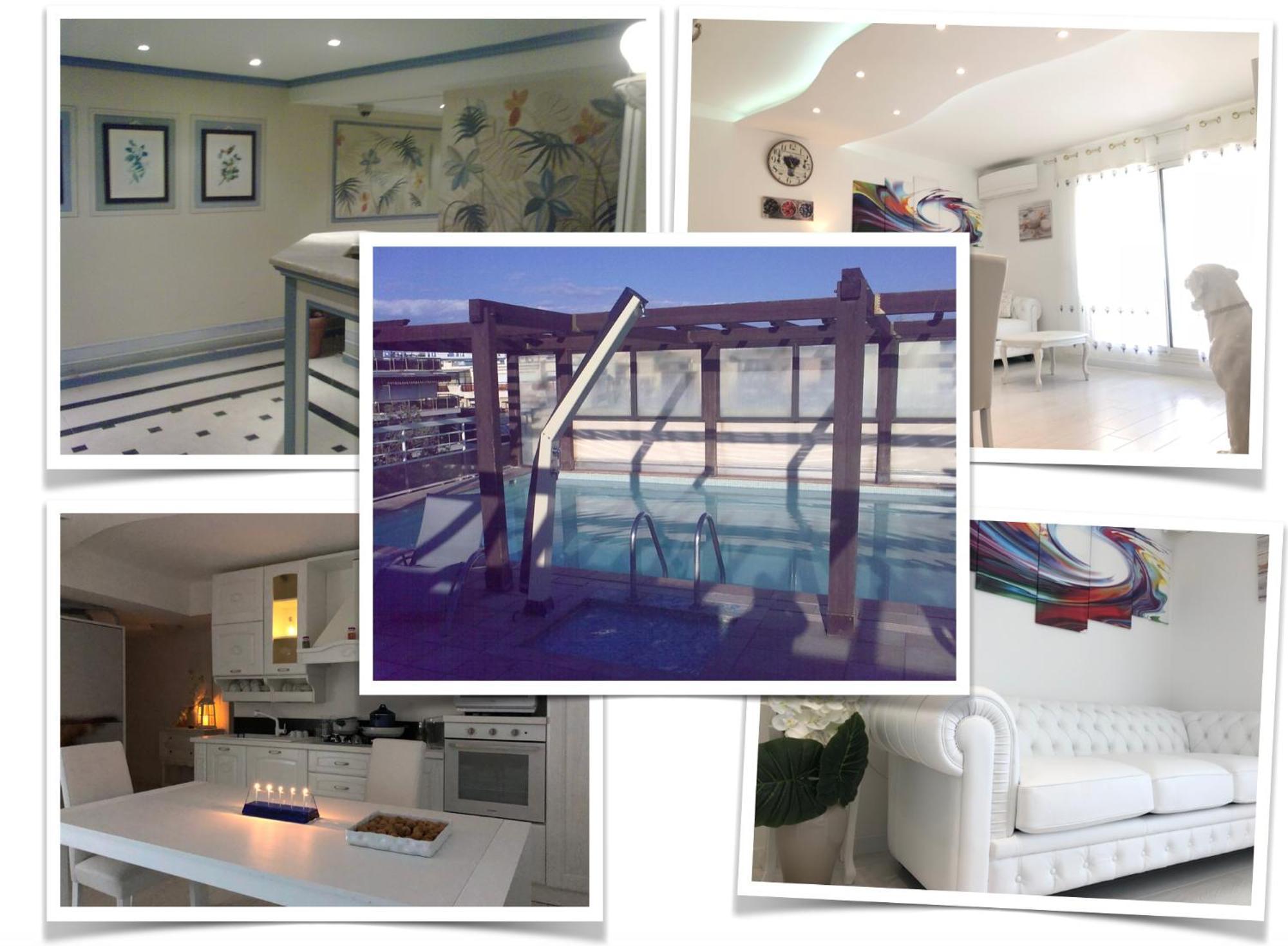 Appartement D'este Attico Con Piscina Rooftop Juan-les-Pins